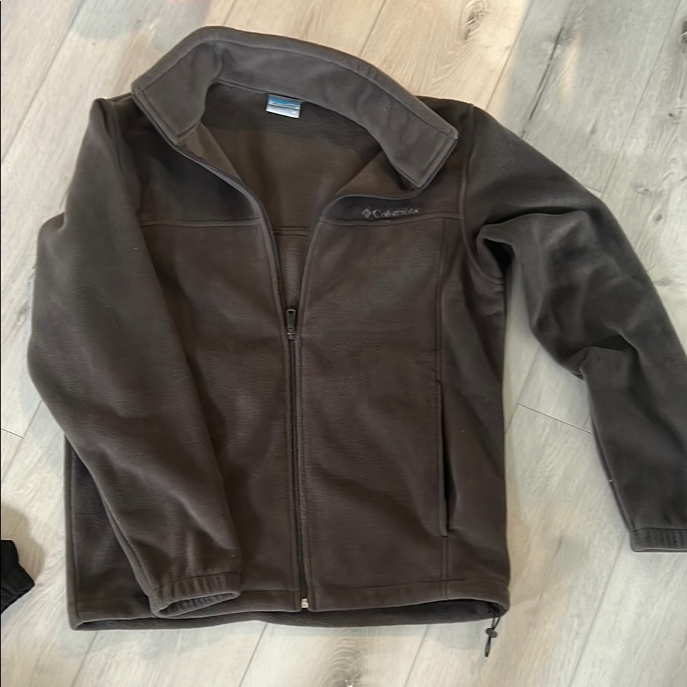 Columbia Grey Performance Fleece Jacket